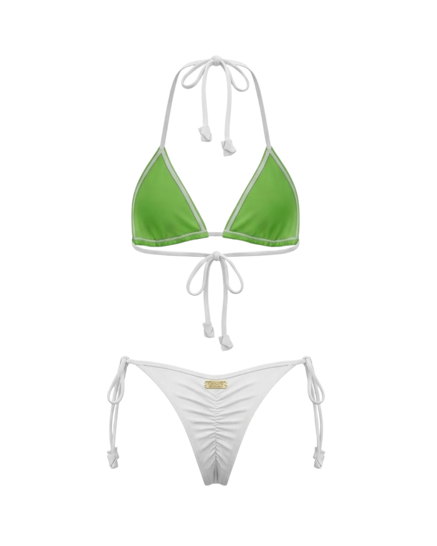 Lime & White