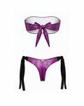 Bandeau Purple Snake