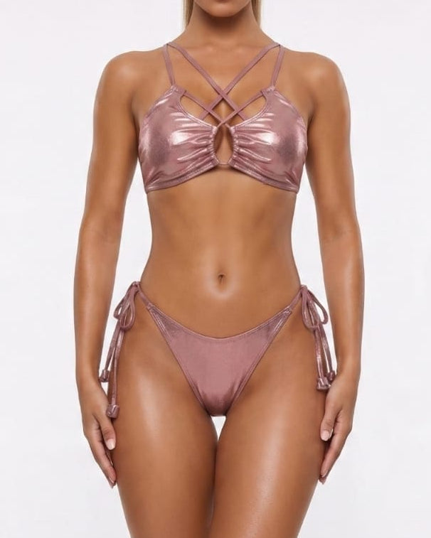 Rose Quartz Cross