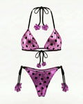 Pink Polka Stripe