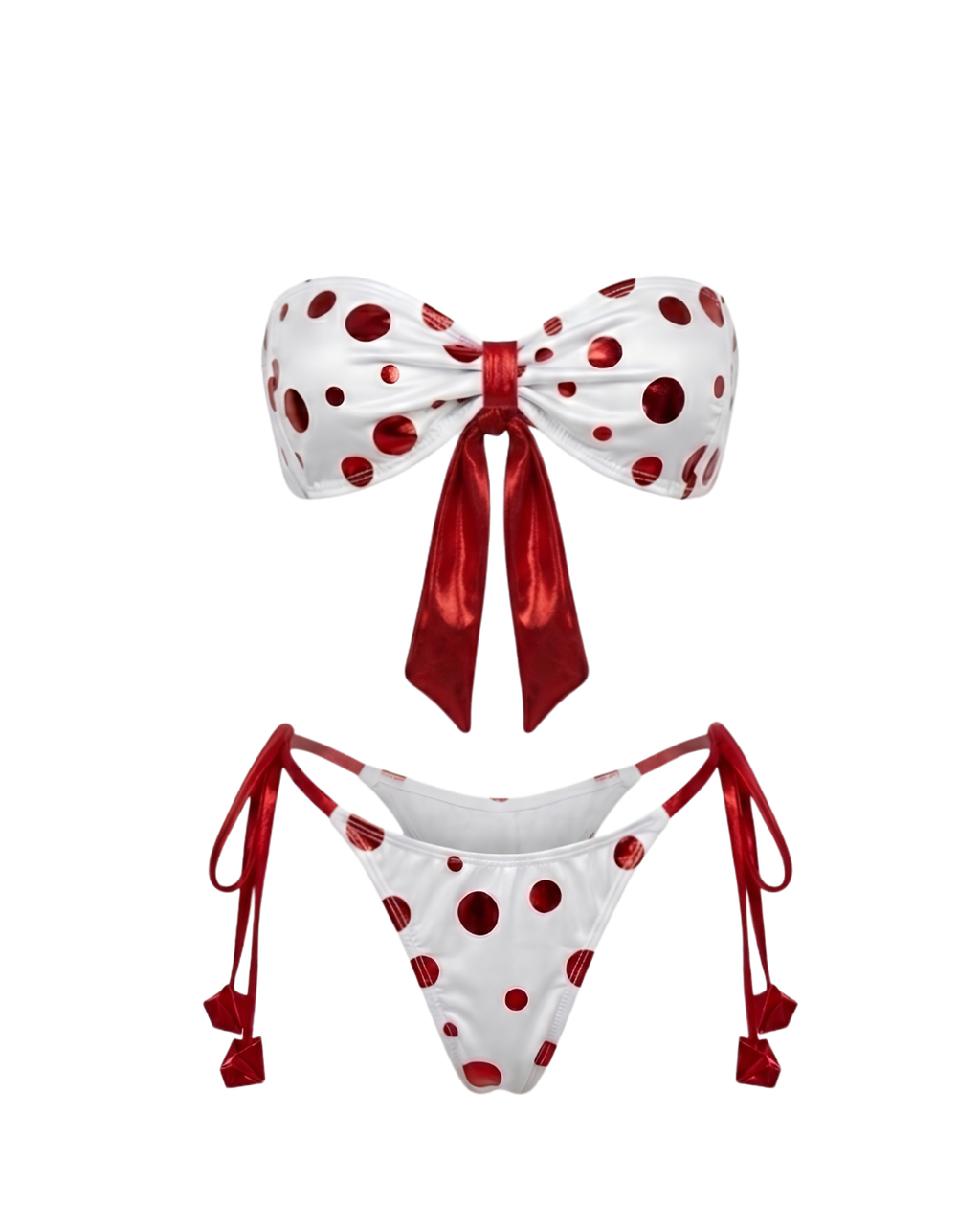 Polka Dot Red