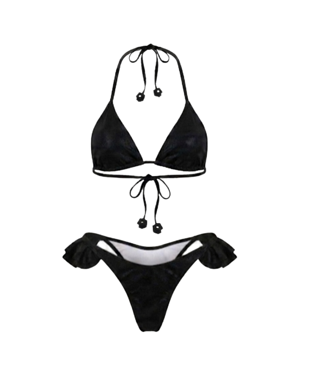 Black Ruffles