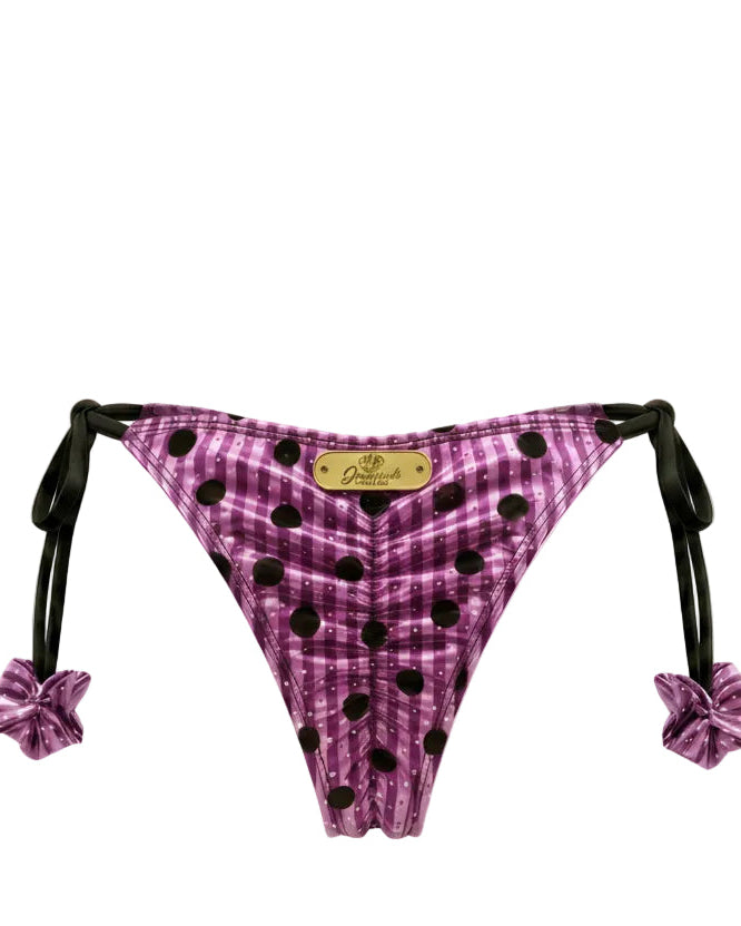 Pink Polka Stripe